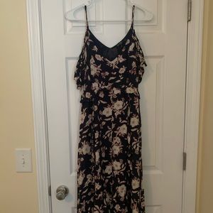 Jessica Simpson High-Low Cold Shoulder Dress